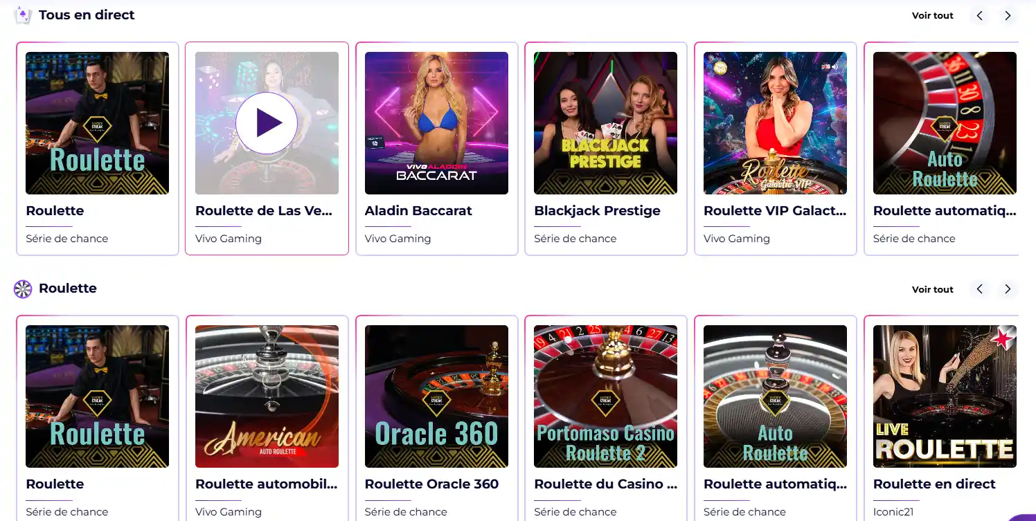 slotroyals casino tous en direct